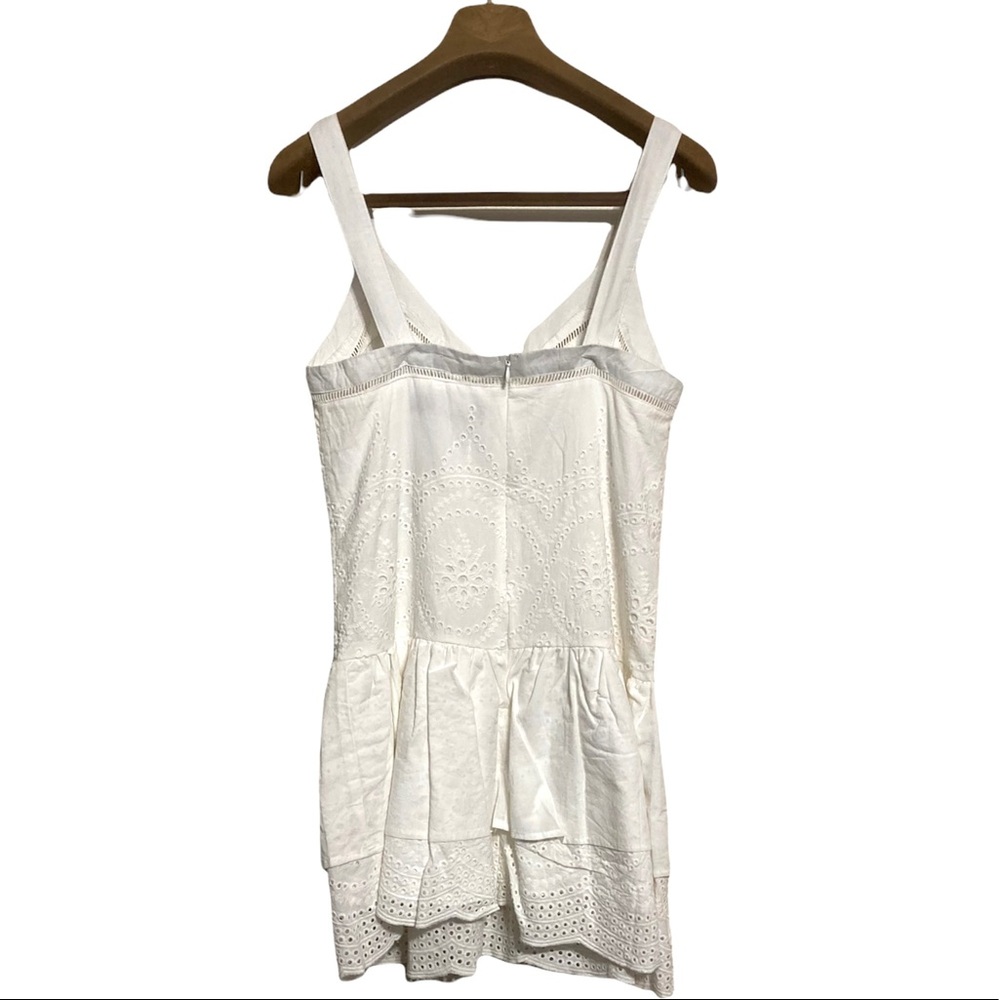 🔥SM•NWT•PAPER HEART•BEAUTIFUL WHITE EYELET LACE SUMMER DRESS🔥 - Picture 4 of 9